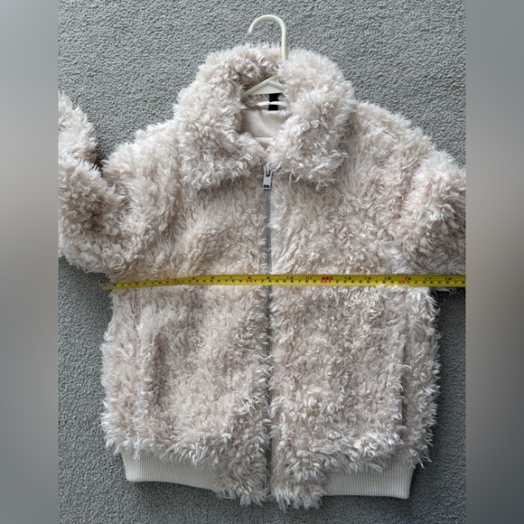 H&M Sherpa/Teddy Jacket Fuzzy Size XS - Picture 10 of 13